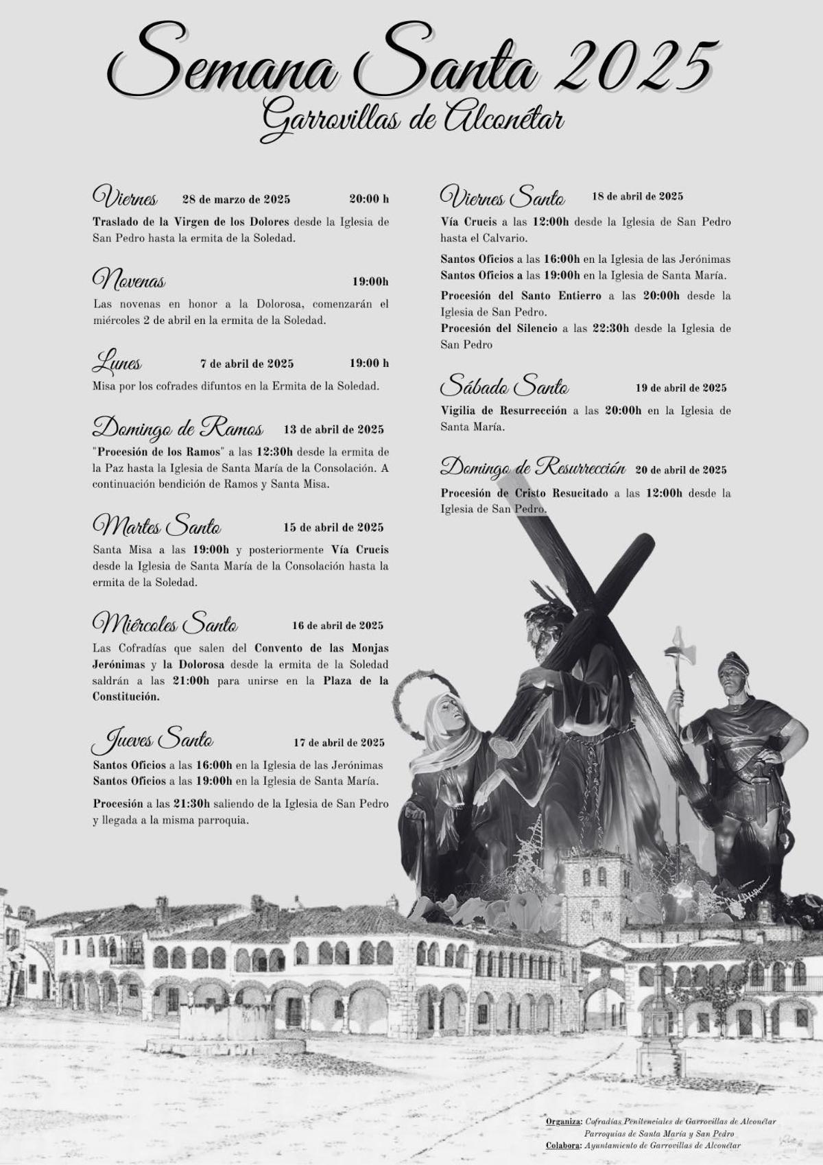 Semana Santa en Garrovillas de Alconétar 2025 Garrovillas de Alconétar